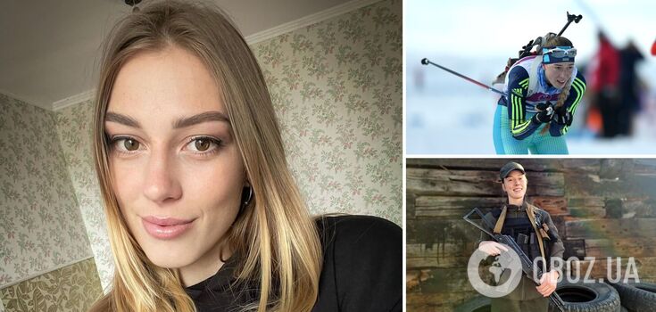 Served in the AFU: what does the most beautiful biathlete of the Ukrainian national team, who debuted at the World Cup, look like
