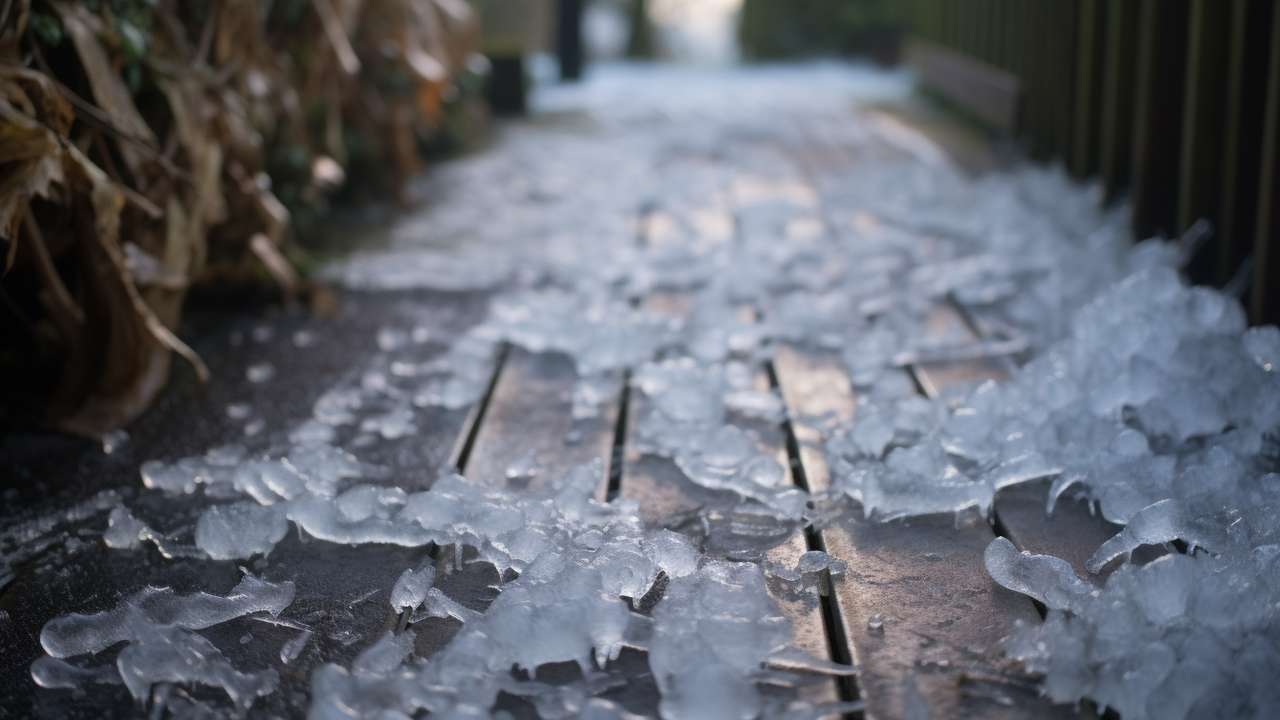 How to easily get rid of ice on garden paths and what to do with snow: winter tips