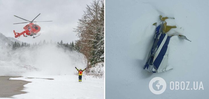 A private plane crashed in Austria: no one survived. Photo