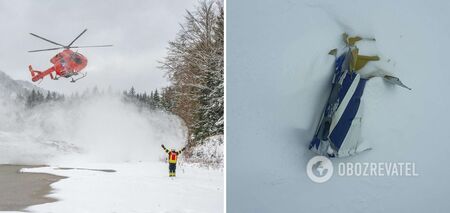 Prywatny samolot rozbił się w Austrii: nikt nie przeżył. Zdjęcie
