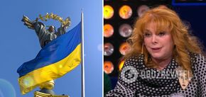 Klara Nowikowa przemawiała w Moskwie na tle ukraińskiej flagi i mówiła po ukraińsku