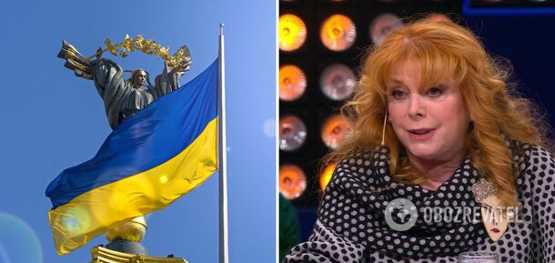 Klara Novikova performed in Moscow against the backdrop of the Ukrainian flag and spoke in the Ukrainian language