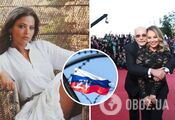 Famous Italian actress and Putin fan Ornella Muti arrives in Moscow