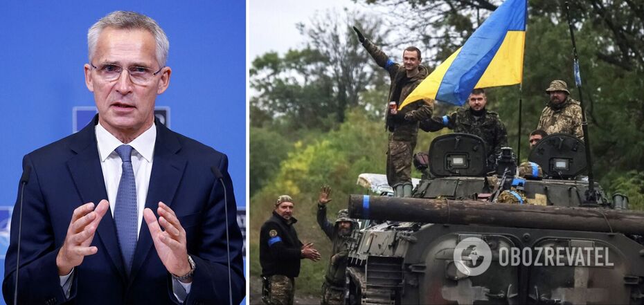 Stoltenberg comments on the war in Ukraine