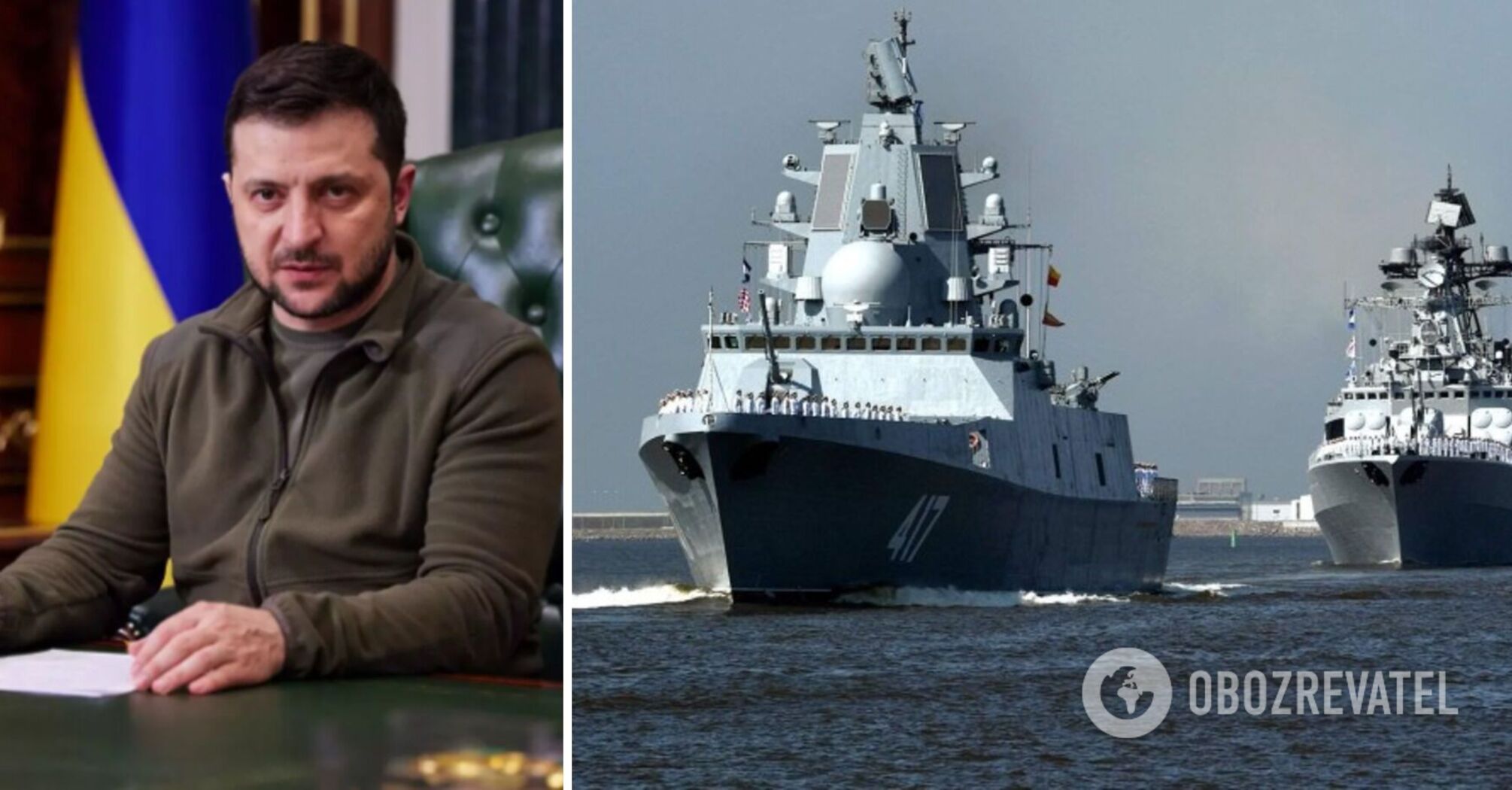 "One of Ukraine's greatest successes": Zelenskyy noted the expulsion of the Russian military fleet from the Black Sea
