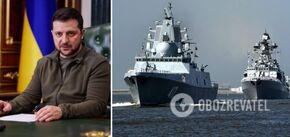 'Jeden z największych sukcesów Ukrainy': Zełenski zauważa wyrzucenie rosyjskiej marynarki wojennej z Morza Czarnego