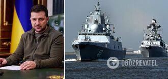 'Jeden z największych sukcesów Ukrainy': Zełenski zauważa wyrzucenie rosyjskiej marynarki wojennej z Morza Czarnego