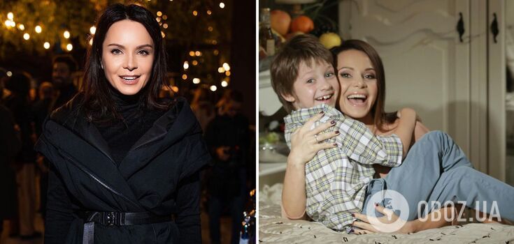 He is almost two heads taller than his mother: Lilya Podkopaeva shows her 18-year-old son, whom she adopted as a baby