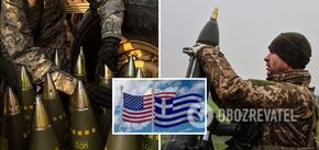 USA chcą kupić od Grecji pociski artyleryjskie dla Ukrainy - greckie media