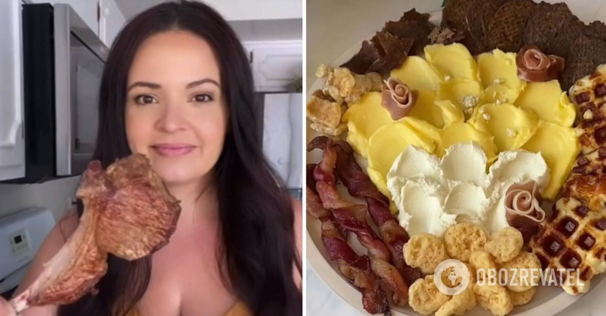 38-year-old woman becomes a TikTok star after losing weight on a meat-only diet: what she looks like