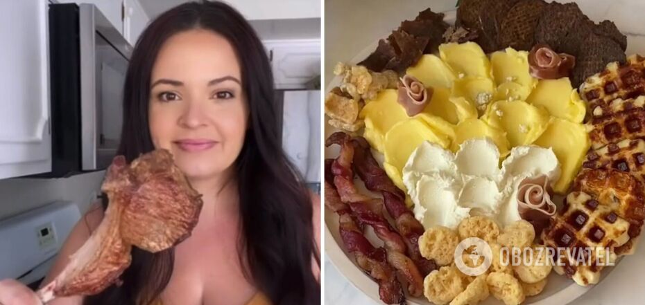 A 38-year-old woman became a TikTok star after losing weight on a burger and bacon diet: what she looks like