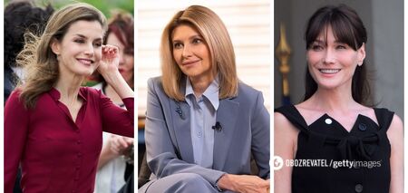Olena Zelenska, Brigitte Macron, Queen Letizia: top 5 most stylish first ladies in history. Photo