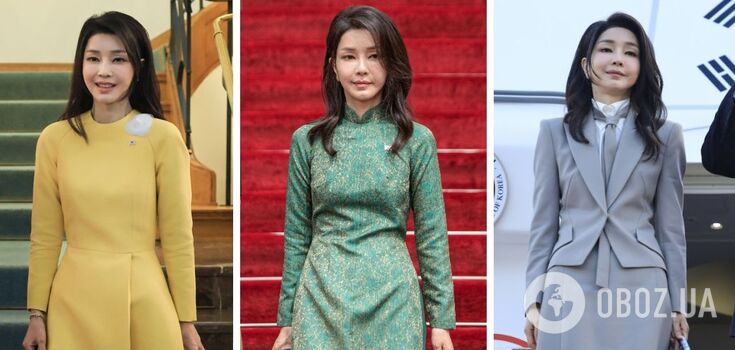 The seven best looks of the first lady of South Korea, who at 51 looks 20. Photo
