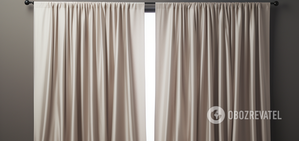 How to wash curtains properly so that they do not deform