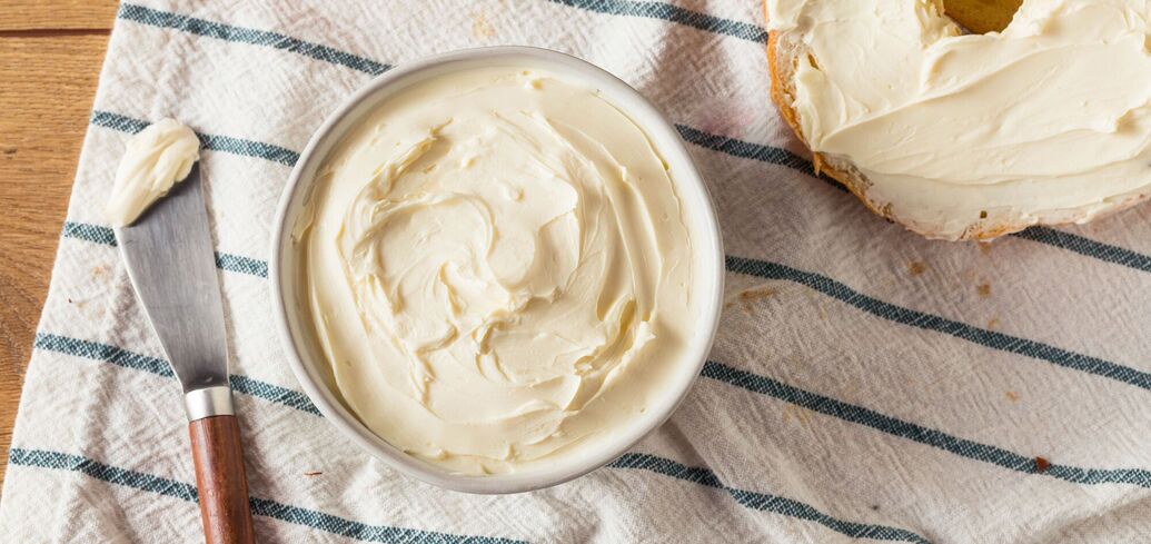 Recipe for cream cheese