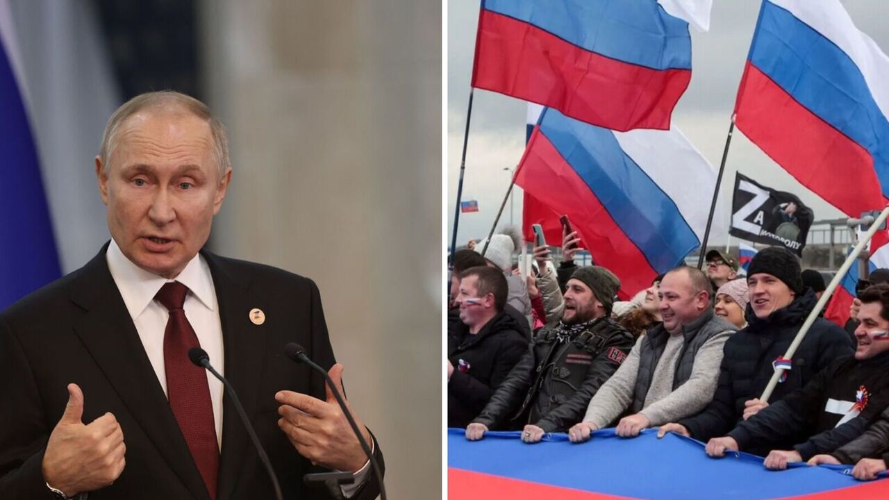Hitler by pozazdrościł: Putin nazwał rosyjską etniczność dominującą, a Rosję - awangardą światowego rozwoju. Wideo