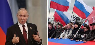 Hitler would envy: Putin called the Russian ethnicity dominant, and Russia - the vanguard of world development. Video