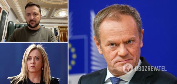 Tusk, Meloni, Nabiullina and Zelenskyy: Politico named the most influential people in Europe. Photo