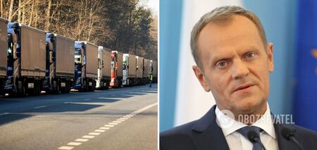 Tusk oskarżył polski rząd o bezczynność w związku z zamknięciem granicy