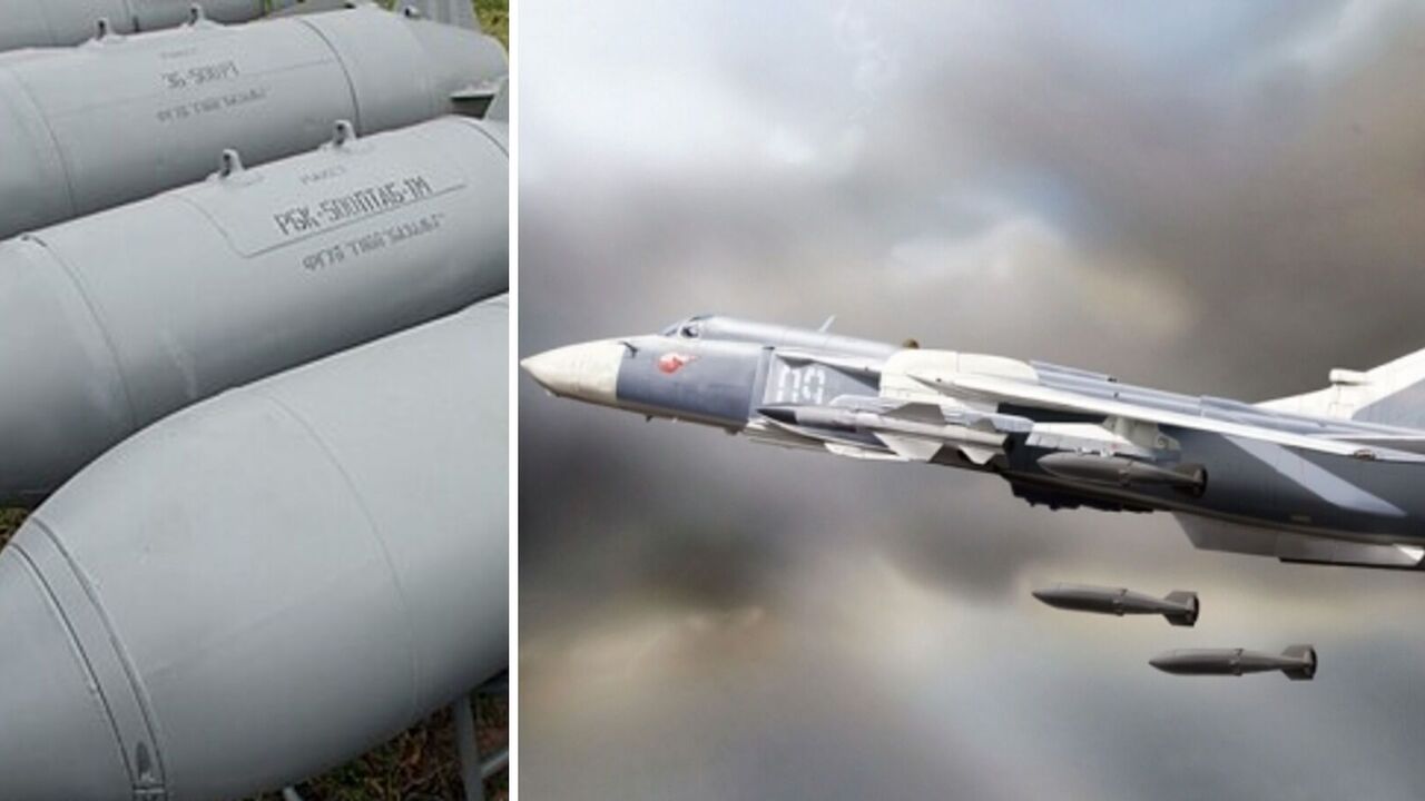 British intelligence tells about Russia's use of 500-kilogram cluster bombs