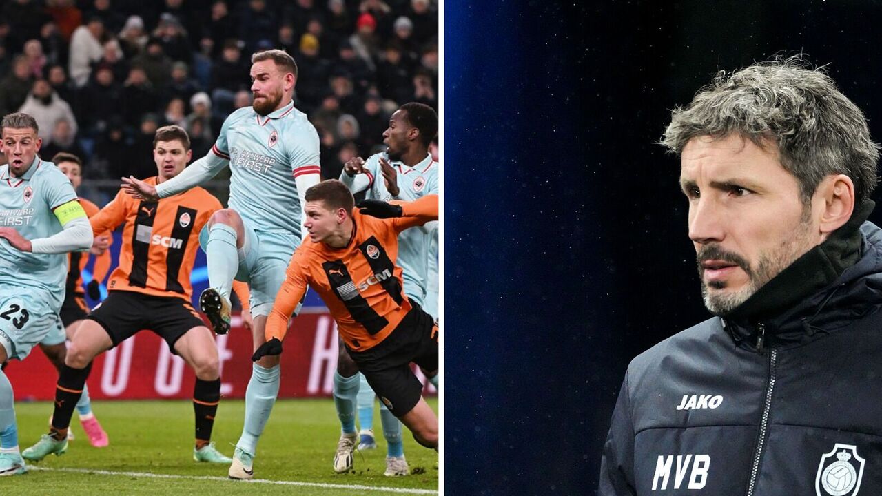 "Co robił sędzia VAR?": Trener Antwerpii Marco van Bommel wściekły po ostatnim meczu z Szachtarem