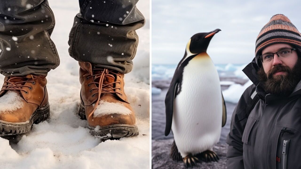 How not to fall on the ice: the essence of the "penguin walk" technique