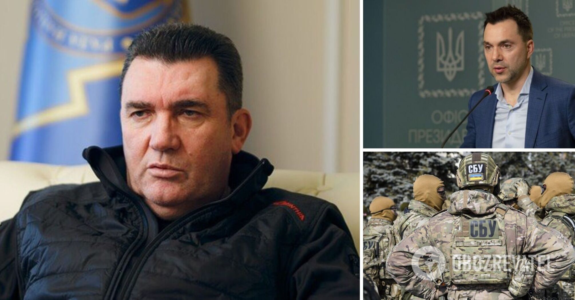 "SBU się tym zajmuje": Daniłow opowiedział o projektach rosyjskich służb specjalnych na Ukrainie i wspomniał o Arestowiczu