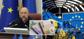 Ukraina przygotowała plan otrzymania od UE 50 miliardów euro