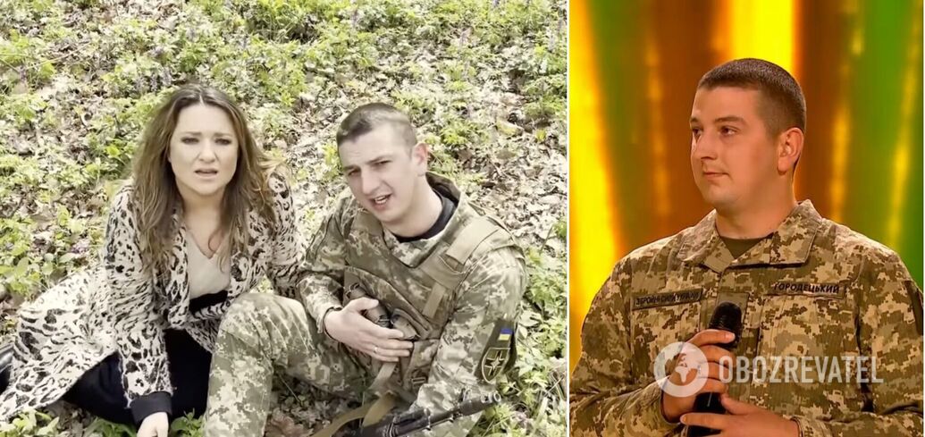 Superfinalist of "The Voice of Ukraine-13" Yuri Gorodetsky sang in a duet with Natalia Mogilevskaya. Archived video