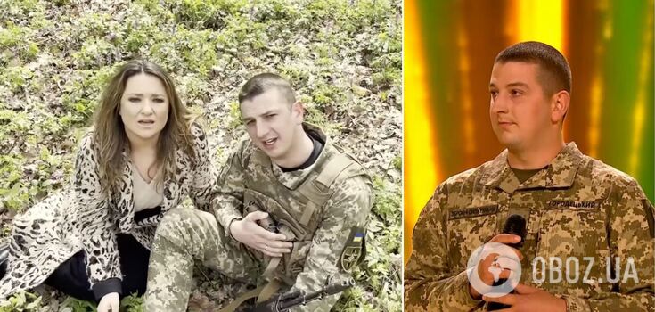 Superfinalist of "The Voice of Ukraine-13" Yuri Gorodetsky sang in a duet with Natalia Mogilevskaya. Archived video