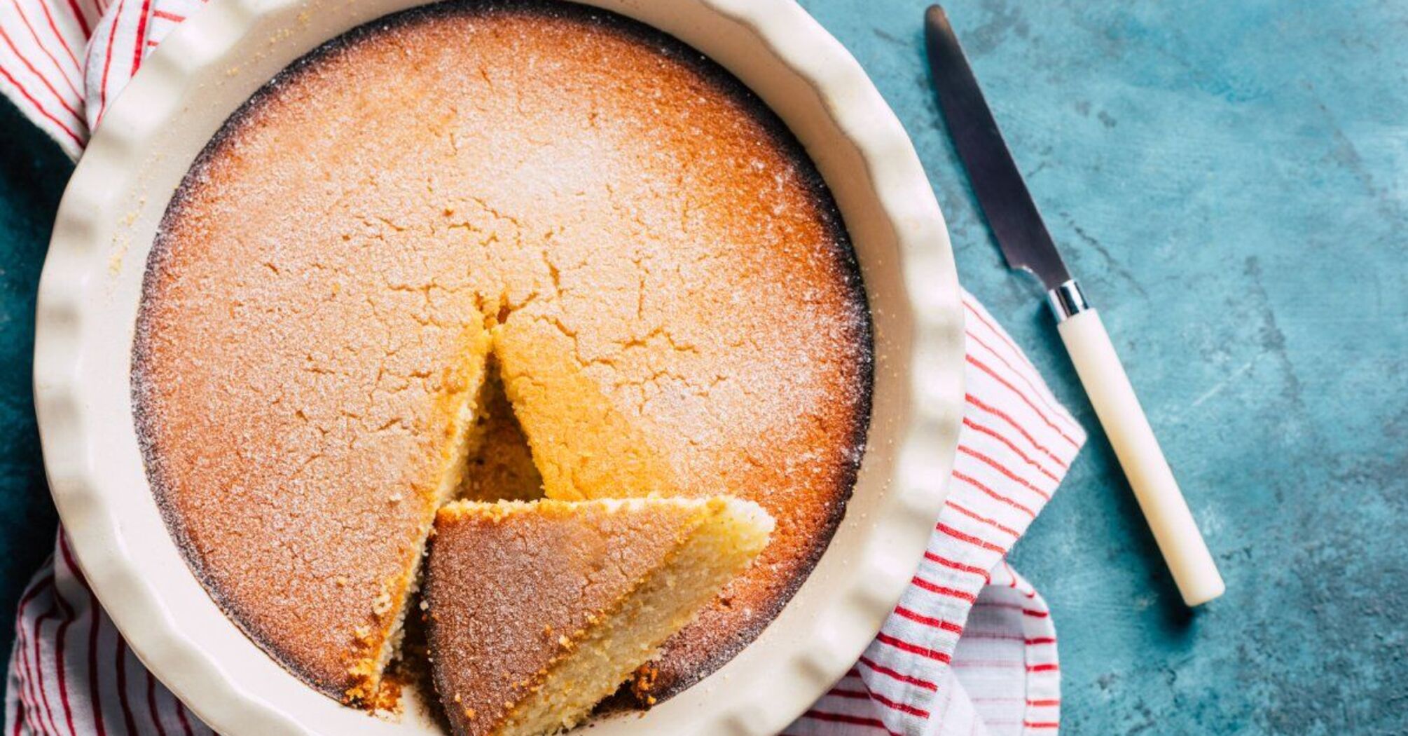 Tastier than casserole: tender pumpkin semolina cake in 30 minutes