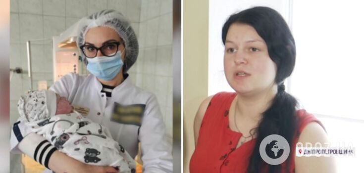 W Dnieprze urodziła się "rekordowa" dziewczynka o wadze 6 kg: lekarze opowiedzieli o porodzie. Wideo