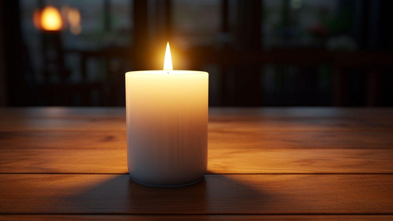 What can you use to replace a candle in case of a blackout: unexpected options
