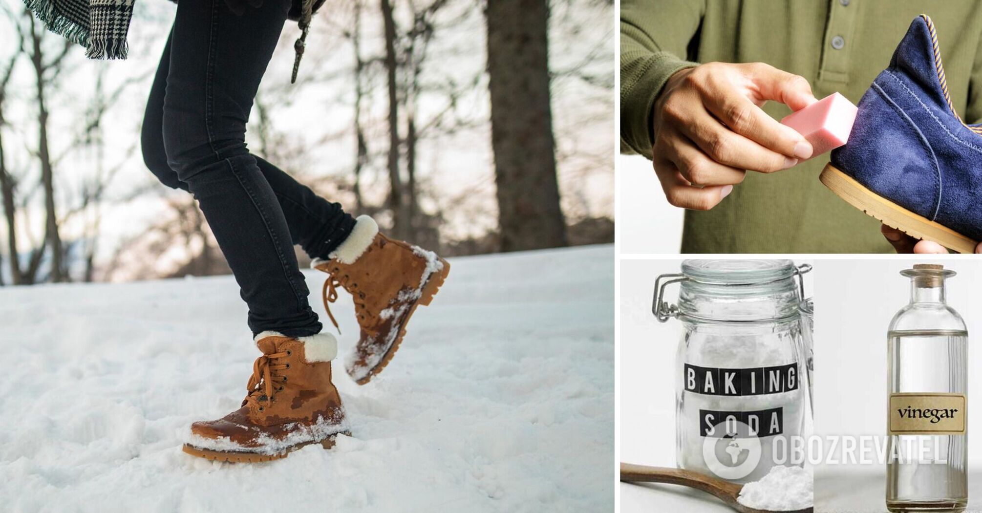 How to clean suede shoes with products that are in every kitchen: useful tips