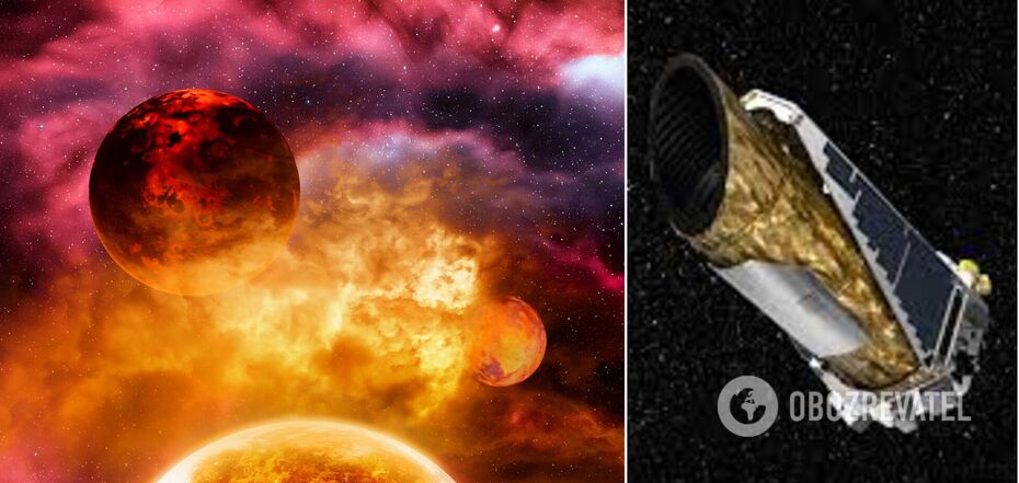 Astronomers have discovered an exoplanet moving toward its demise: must collide with a star
