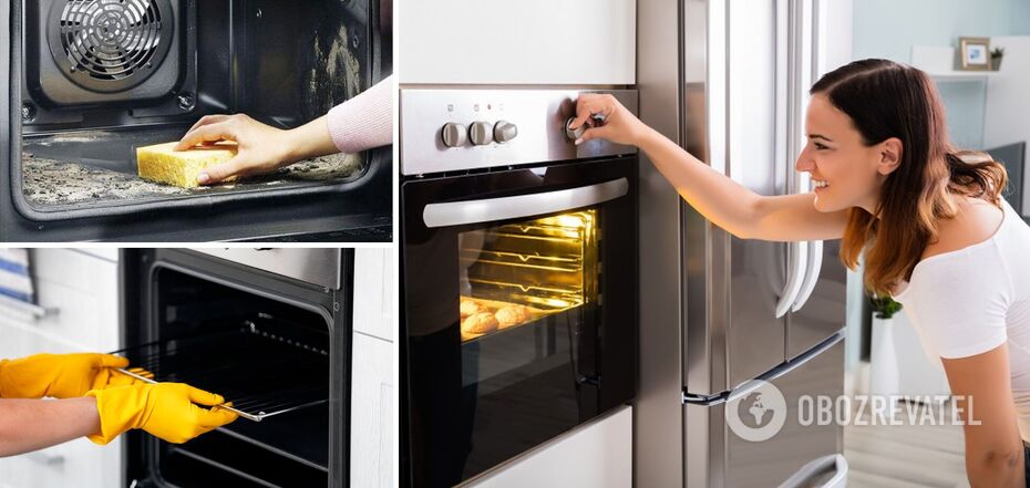 How to clean the oven from grease: a method from an experienced mom