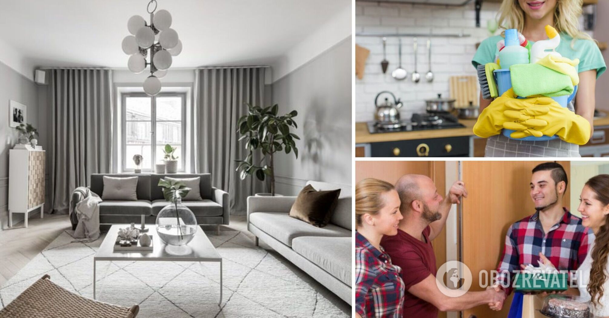 How to tidy up an apartment quickly when guests are already at the doorstep: a fast life hack