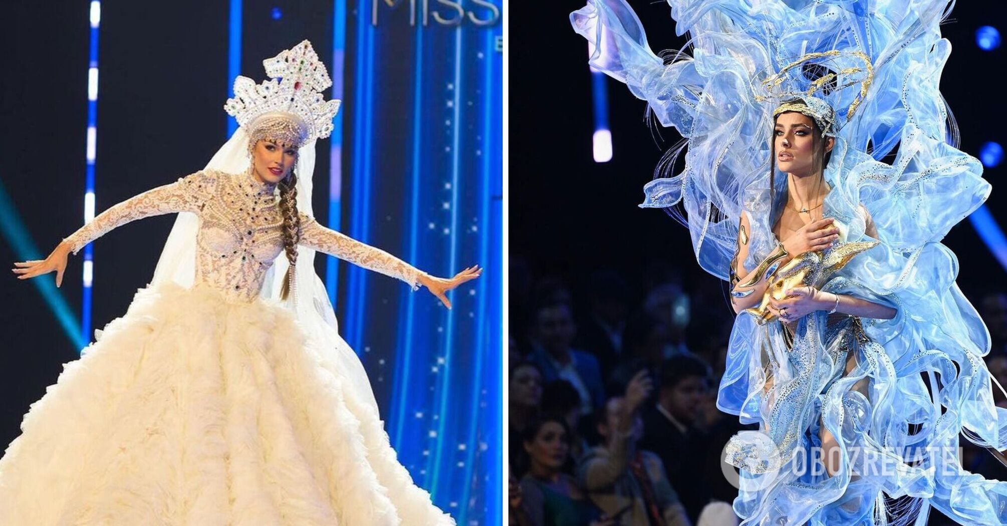 Russian model Margarita Golubeva confirmed that she wanted to make friends with Ukrainian Angelina Usanova at Miss Universe 2023.