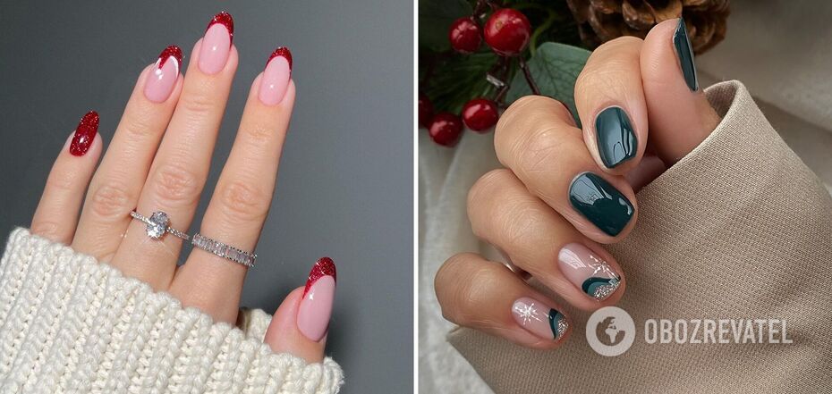 What manicure to do for Christmas: 7 interesting ideas for those who like to receive compliments