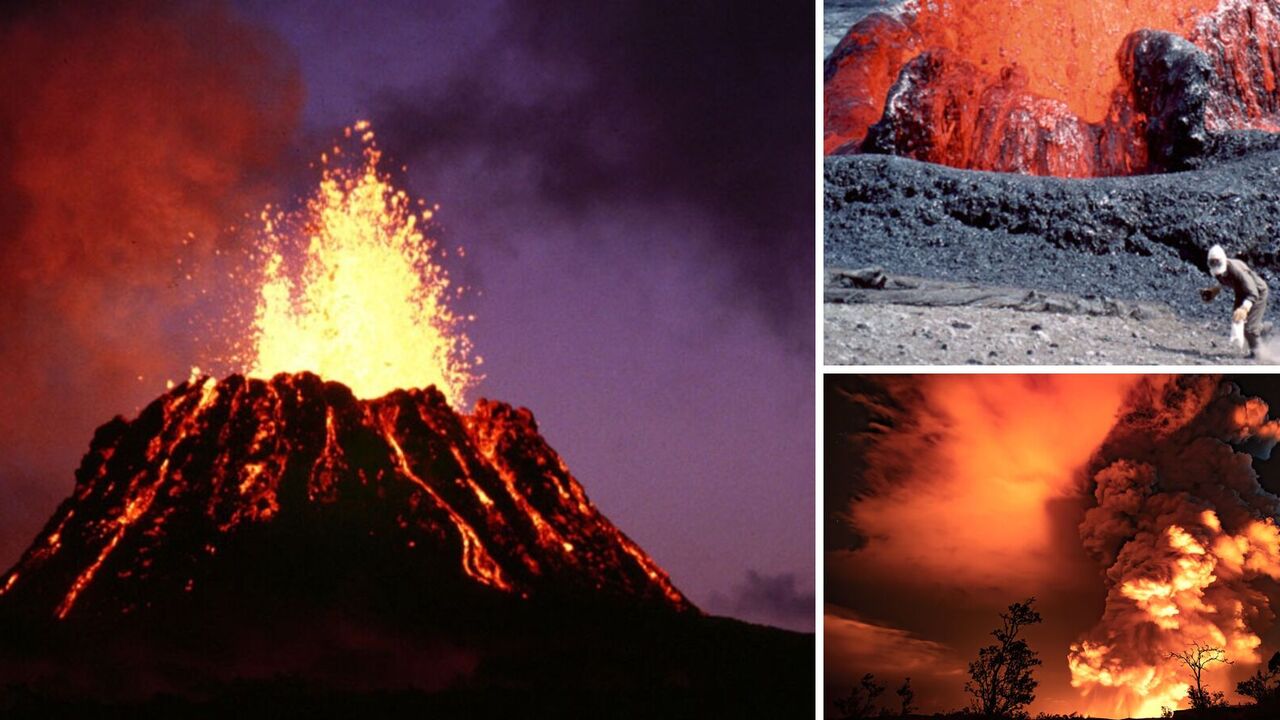 One of the world's most active volcanoes, Kilauea, has begun to erupt again in Hawaii. Photos and videos
