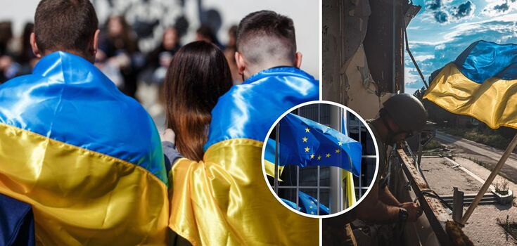 Tylko 5% Ukraińców sprzeciwia się przystąpieniu do UE i NATO - sondaż