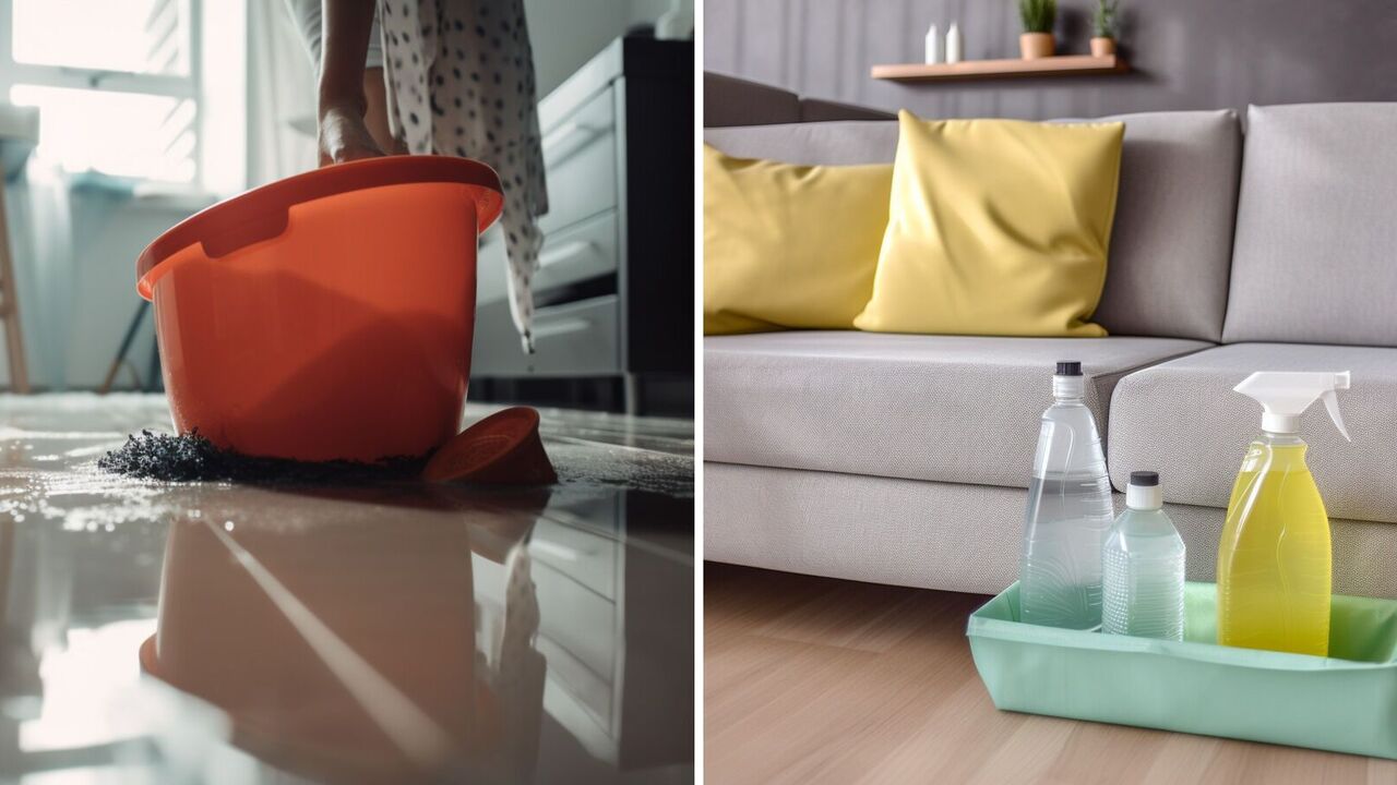 How to clean the floor to shine clean: effective products