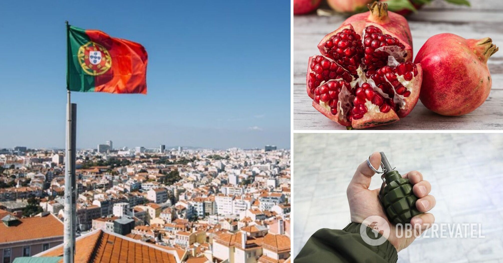 He confused 'pomegranate' with 'grenade': a Russian-speaking tourist in Portugal scared a waiter and ended up at a police station
