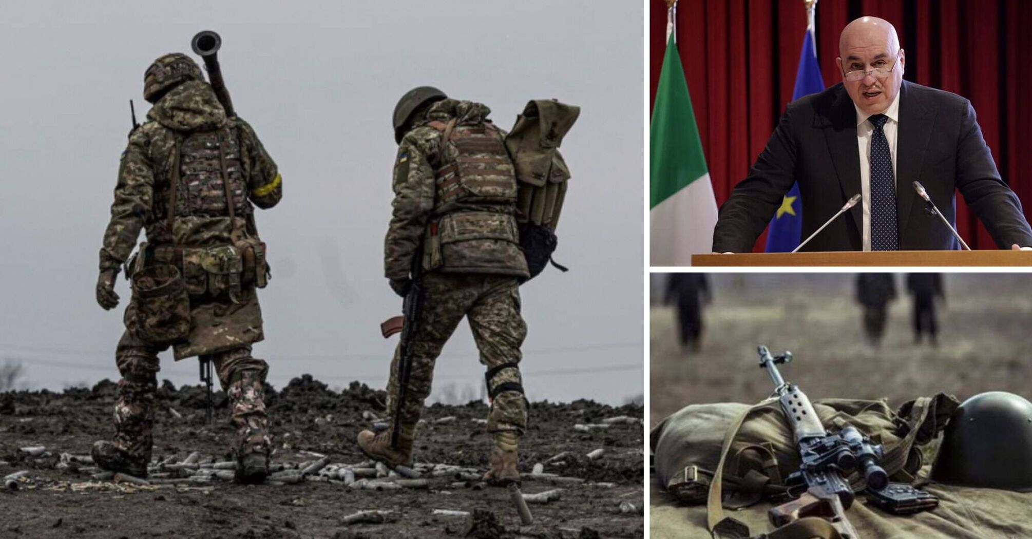 "The time has not come yet",- the Italian defense minister spoke out about holding peace talks between Ukraine and Russian Federation