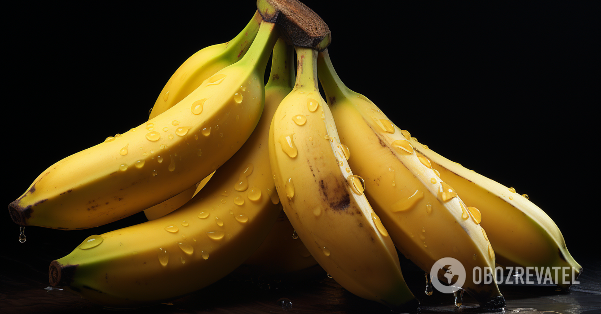 Where did the black lump on top of the banana come from: can it be eaten