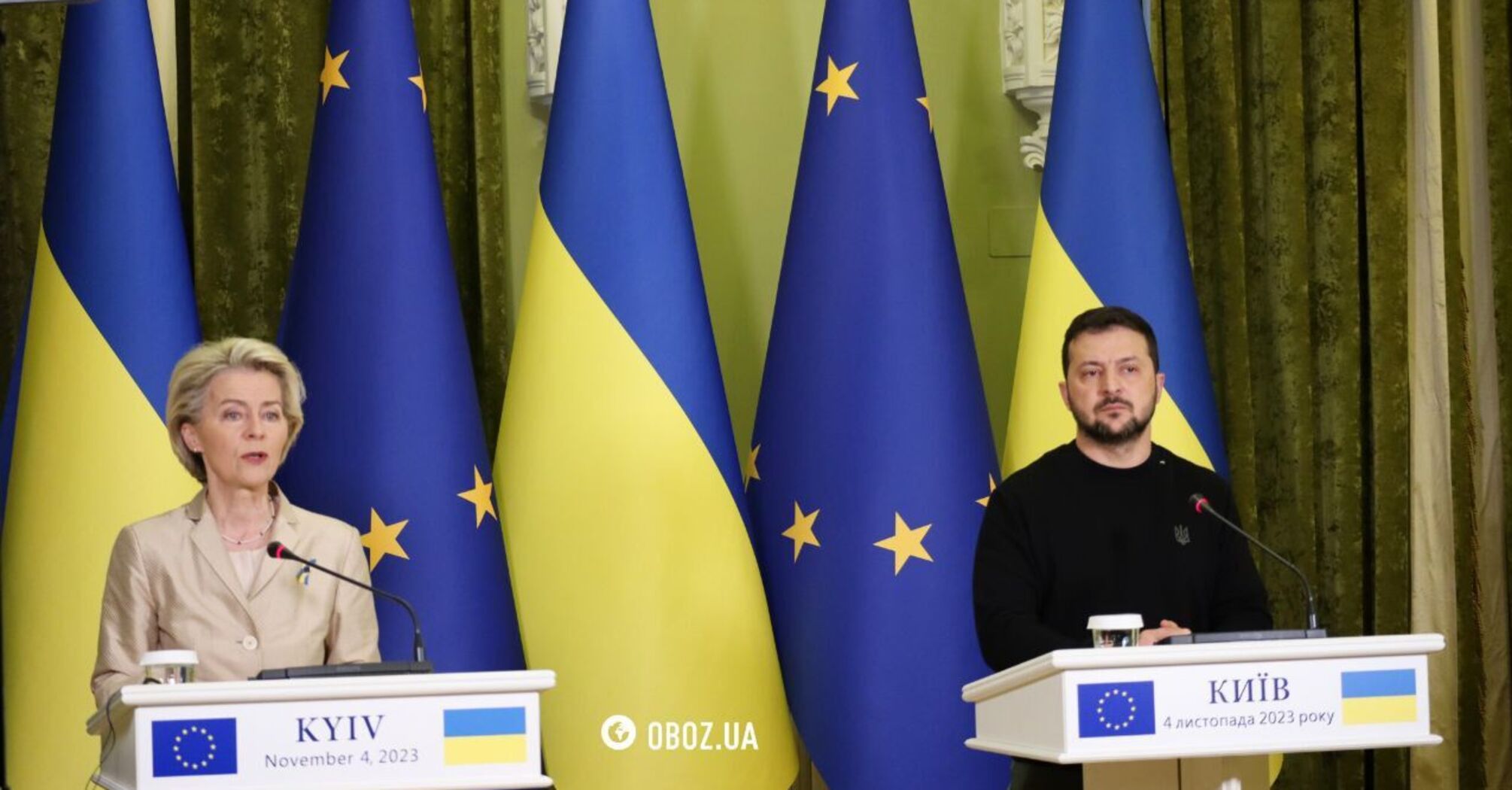 Von der Leyen przybywa do Kijowa i spotyka się z Zełenskim. Wszystkie szczegóły