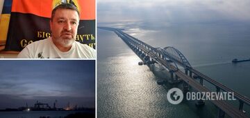 Bratczuk: ukraińskie siły zbrojne potwierdziły kontrolę ognia nad Krymem, życie mostu jest zagrożone