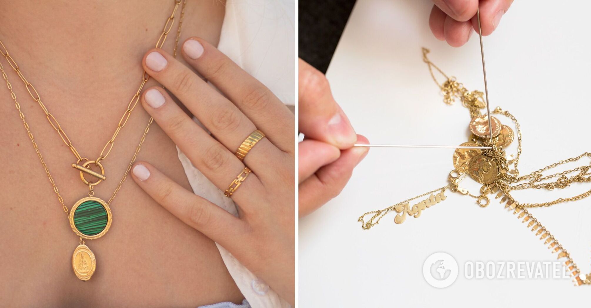 Tangled chain - what will help untangle it - life hack