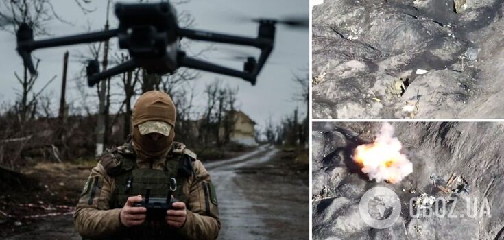 Ukraińscy piloci dronów FPV terroryzują okupantów w pobliżu Awdijiwki. Wideo