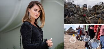 Penelope Cruz powiedziała, że z powodu wojny na Ukrainie afrykańskie dzieci głodują, ale nie obwinia za to Rosji: sieć jest wściekła